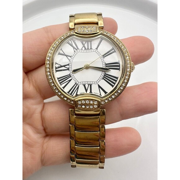 Bronzo Italia crystal panther link Watch 7” - Picture 1 of 7